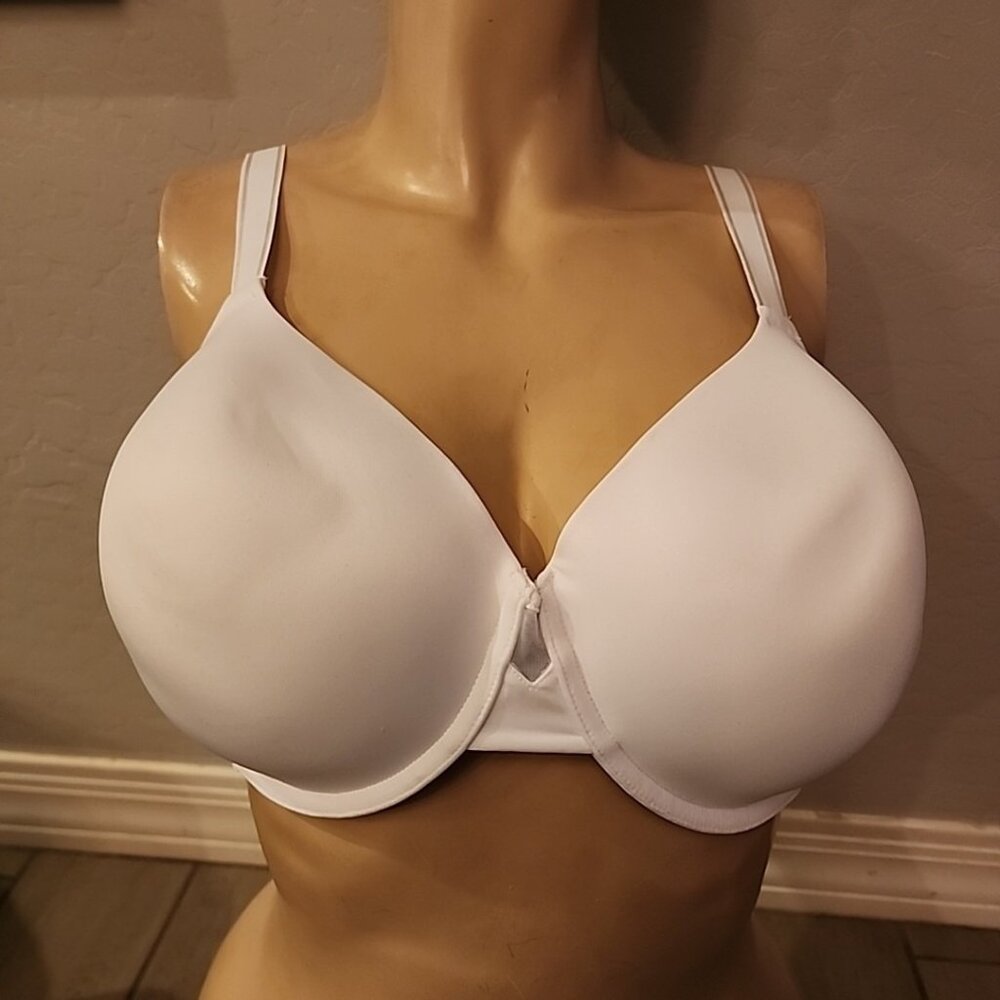 Vanity Fair Bra 38DD White Underwire Lined 76326
